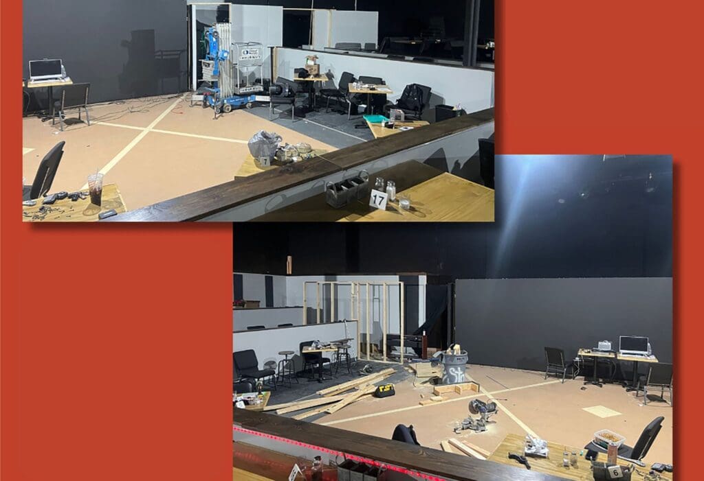 help with painting and set construction technical theatre in wichita falls texas